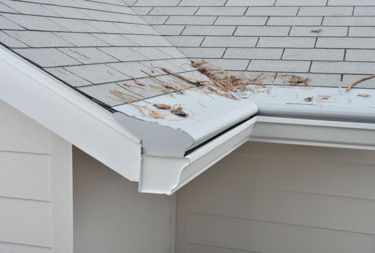 Gutter-Helmet-with-Pine-Needles